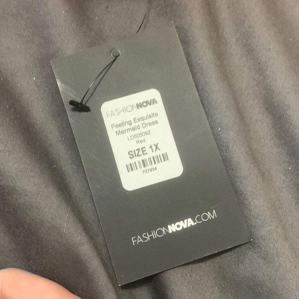 Fashion Nova Red Maxi Dress